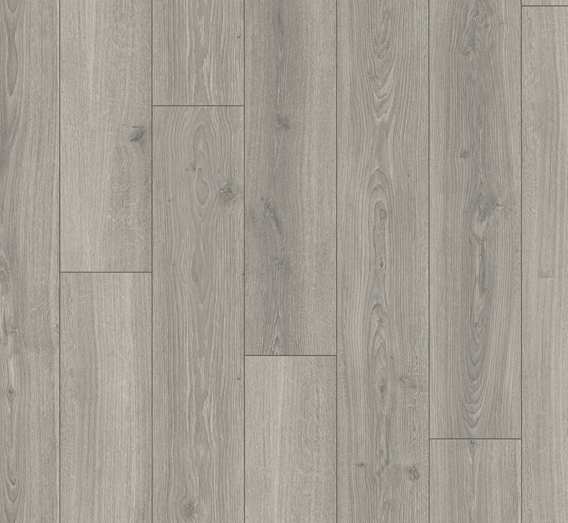 PARADOR Laminat Eiche Studioline lichtgrau Naturstruktur Schlossdiele 4-seitige V-Fuge | Trendtime 6-4014809238546