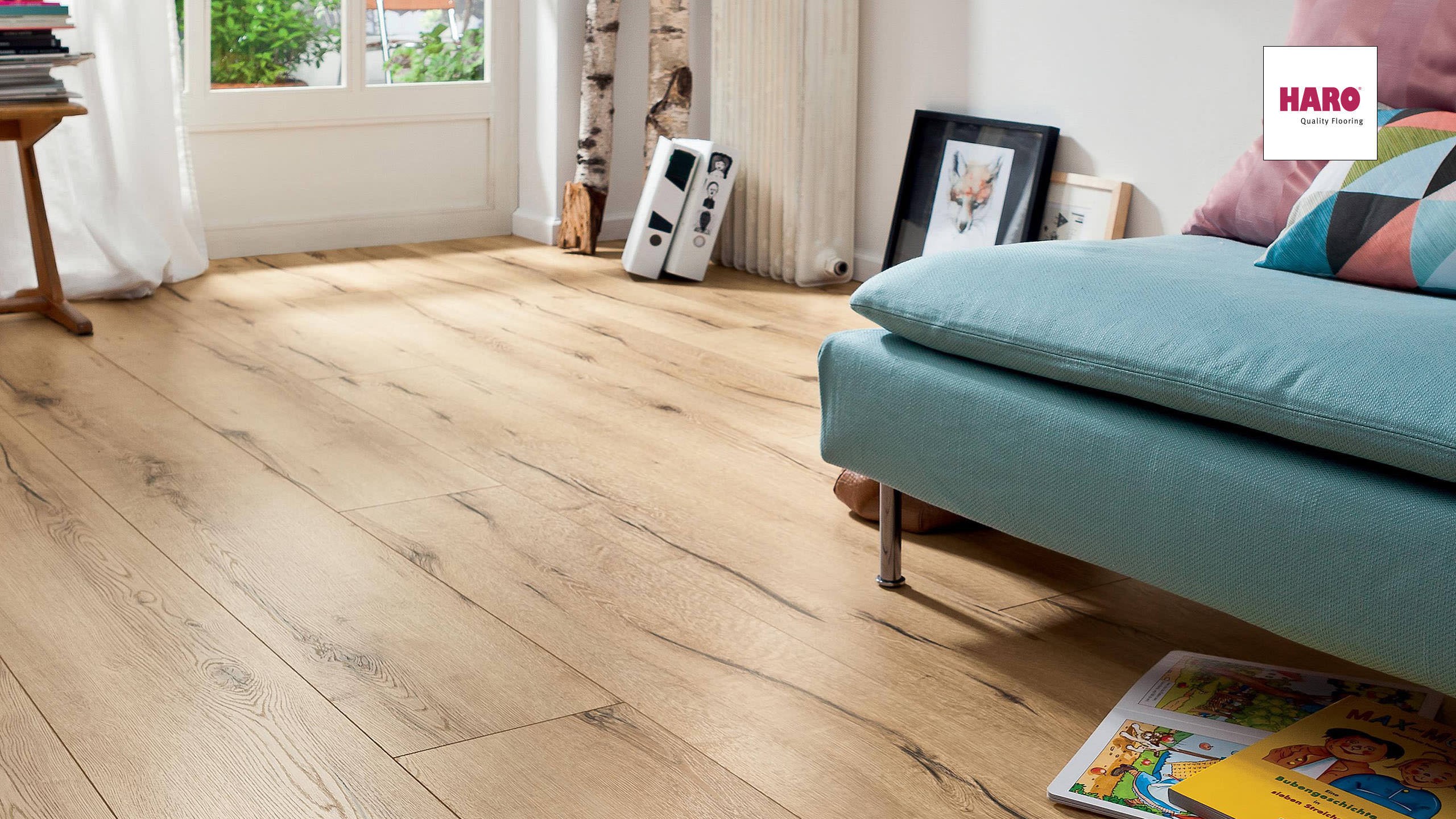 HARO Laminat Eiche Italica creme authentic Landhausdiele | Tritty 100 Gran Via | 2.Wahl | 16 m²-4018427352592 HARO Laminat Eiche Italica creme authentic Landhausdiele | Tritty 100 Gran Via | 2.Wahl | 16 m²-4018427352592