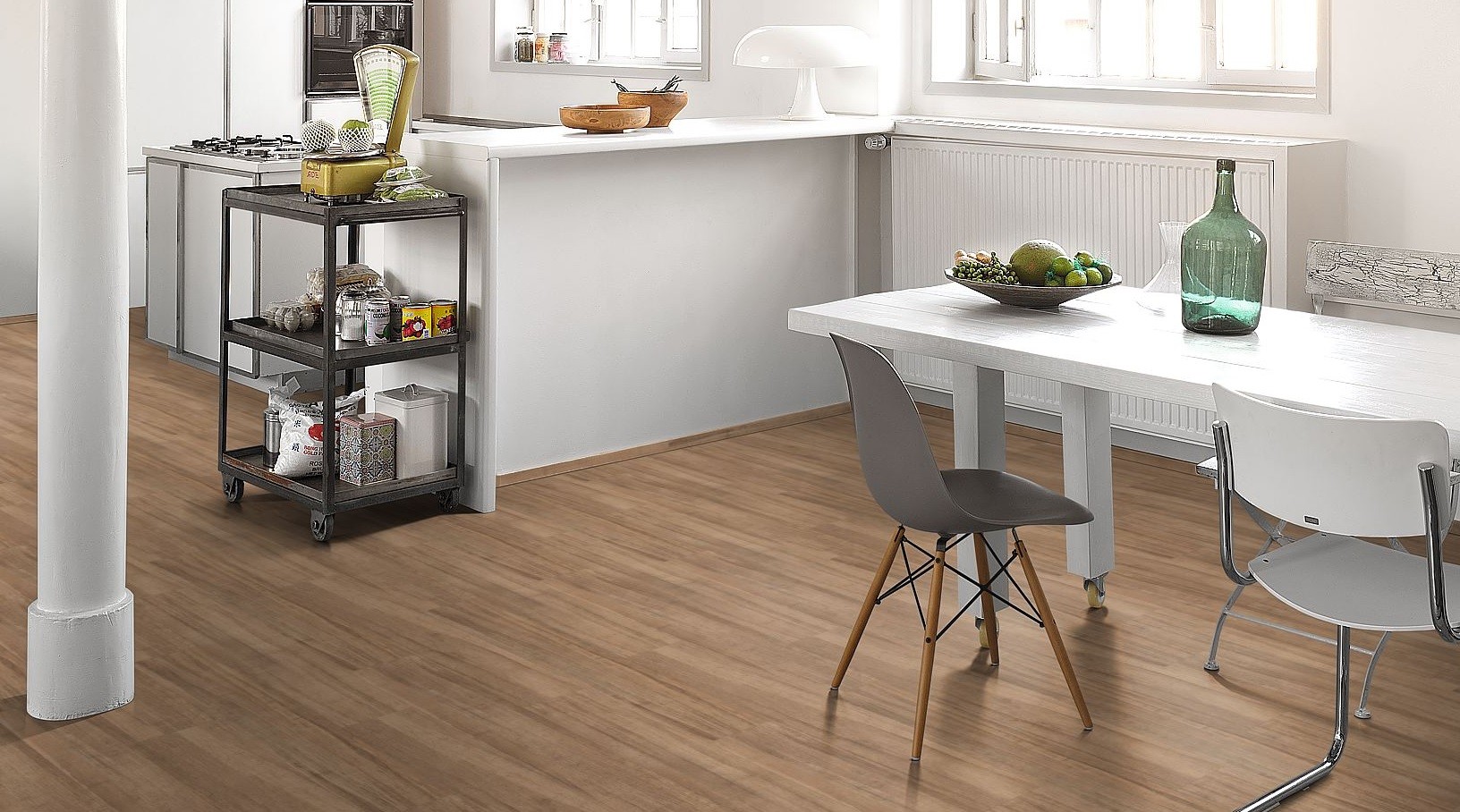 PARADOR Laminat Kokos naturbraun Landhausdiele 4-seitige Mini-V-Fuge | Eco Balance | 43 m²-4014809141150