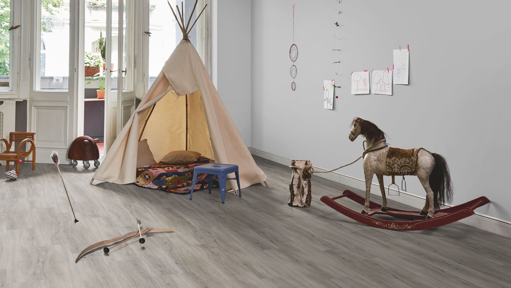 PARADOR Vinylboden Eiche mittelgrau Landhausdiele | Click In-4014809200512 guenstig bei bodenverkauf.de kaufen PARADOR Vinylboden Eiche mittelgrau Landhausdiele | Click In-4014809200512