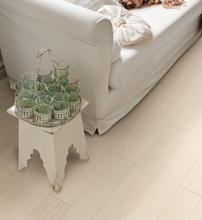 HARO Laminat Eiche edelweiß Landhausdiele | Tritty 100 Loft | 2.Wahl-4018427400873