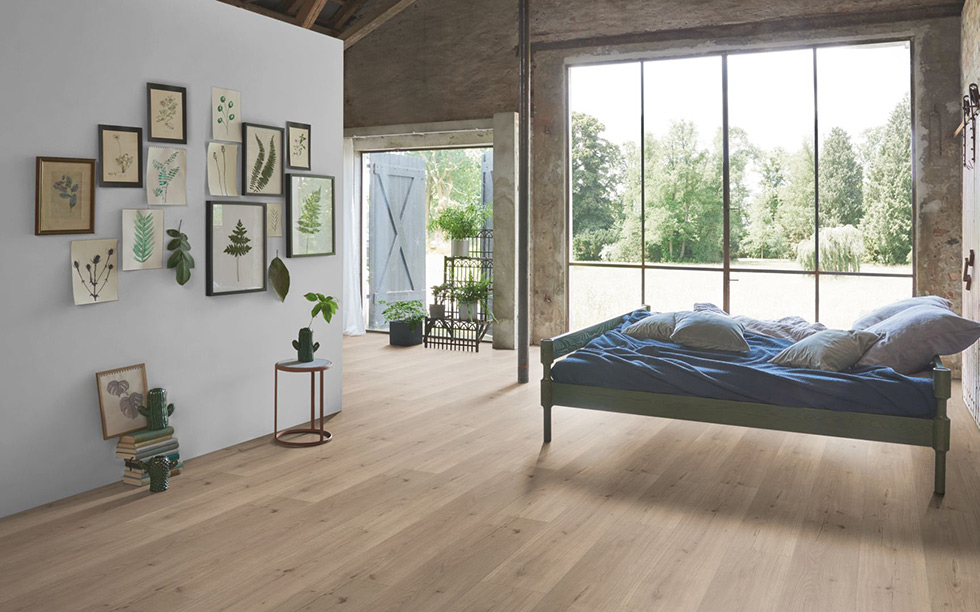 PARADOR Vinylboden Eiche Infinity grau Landhausdiele Lebhafte Struktur 4-seitige Fase | Basic 5.3-4014809237051