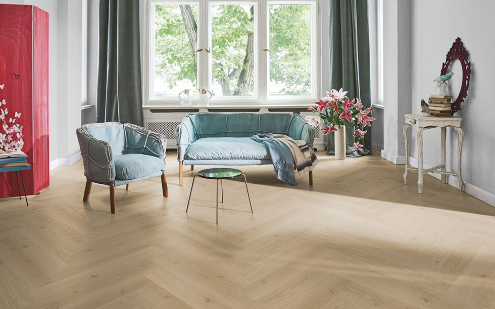 PARADOR Laminat Eiche Studioline natur 4-seitige V-Fuge | Trendtime 3 | 2. Wahl | 20 m²-4014809263357