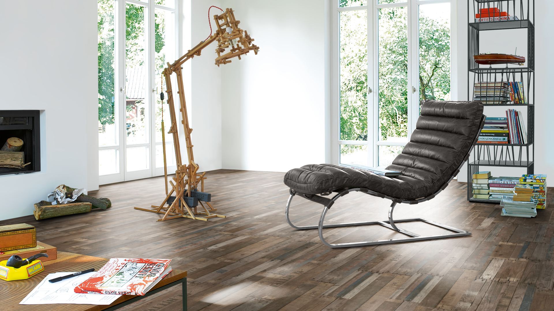 PARADOR Laminat Globetrotter urban nature Rustikalstruktur 4-seitige Mini-V-Fuge | Trendtime 1-4014809150404