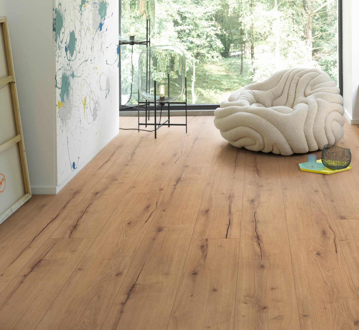 PARADOR Designboden Eiche Helios natur Schlossdiele Rustikalstruktur 4-seitige Fase | Modular ONE-4014809268147