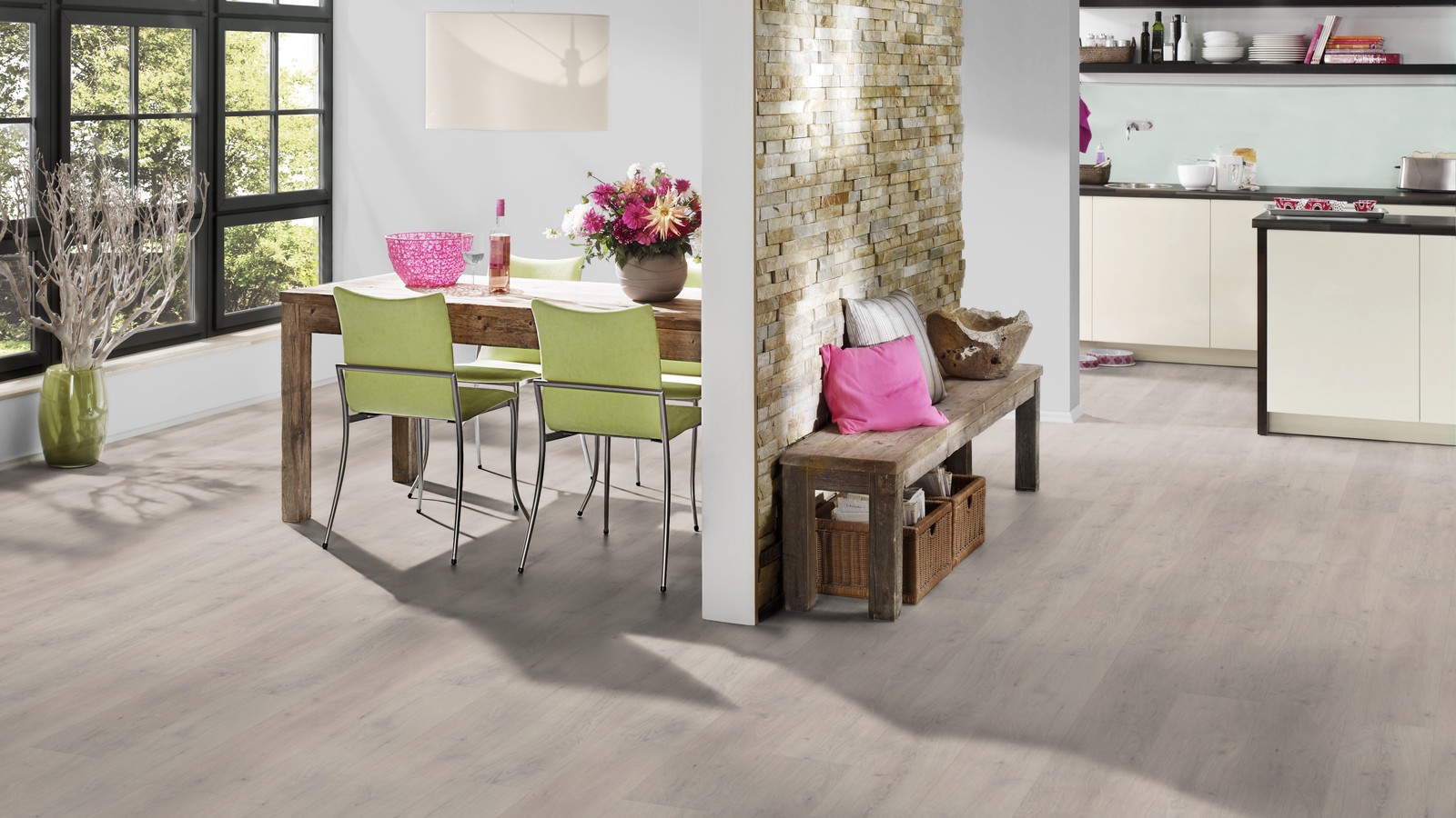 TER HÜRNE Vinylboden Eiche Helsinki weiß Landhausdiele F03 | Pure Choice Perform | 34,5 m²-4012853140969