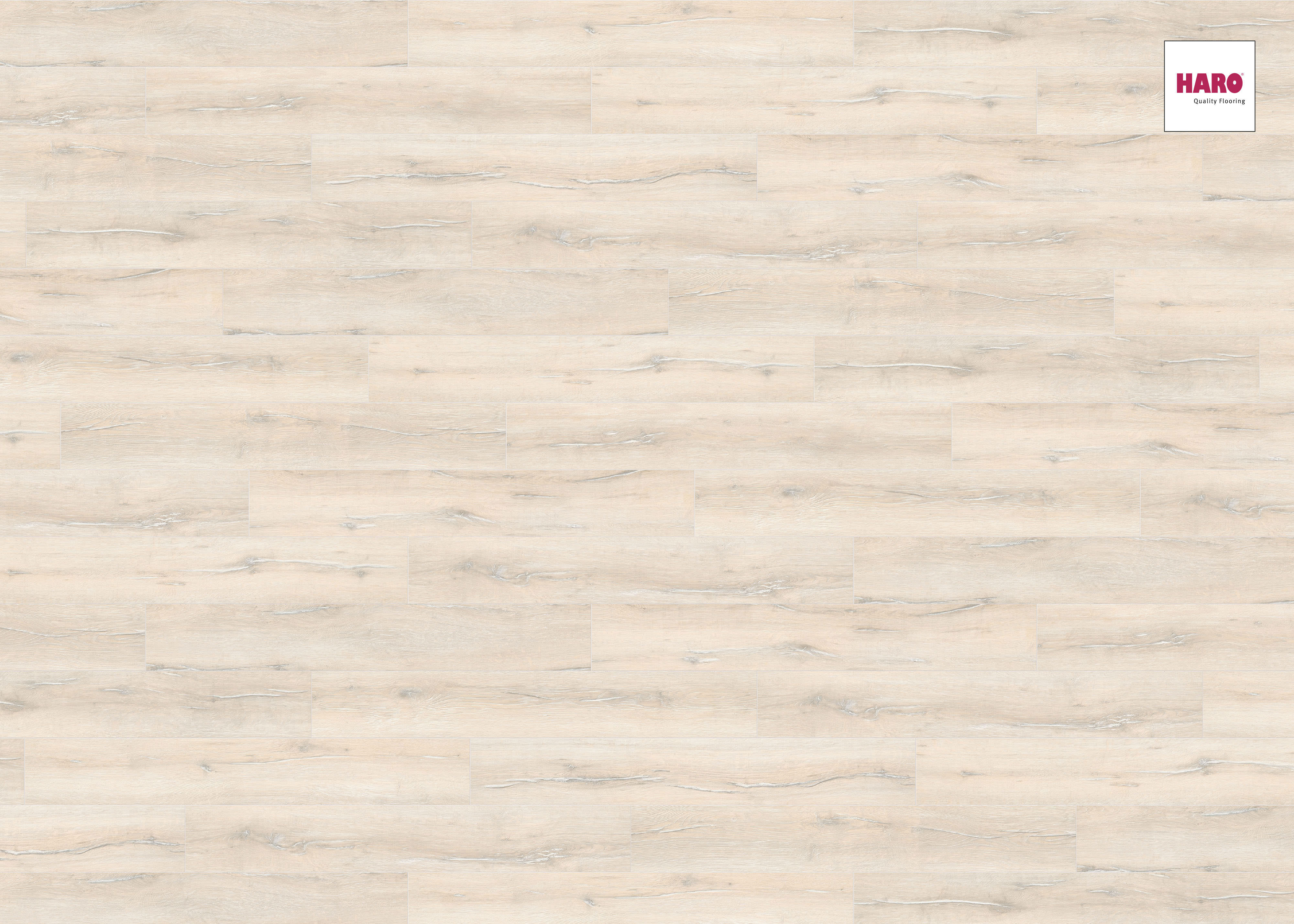 HARO Laminat Skandinavische Eiche Landhausdiele 4V | Tritty 90 | 2.Wahl | 24 m²-4018427400101