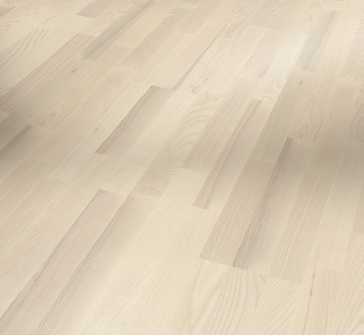 PARADOR Parkett Esche Schiffsboden 3-Stab lackversiegelt matt weiß | Sonderedition 2. Wahl | 30 m²-4014809117391 PARADOR Parkett Esche Schiffsboden 3-Stab lackversiegelt matt weiß | Sonderedition 2. Wahl | 30 m²-4014809117391