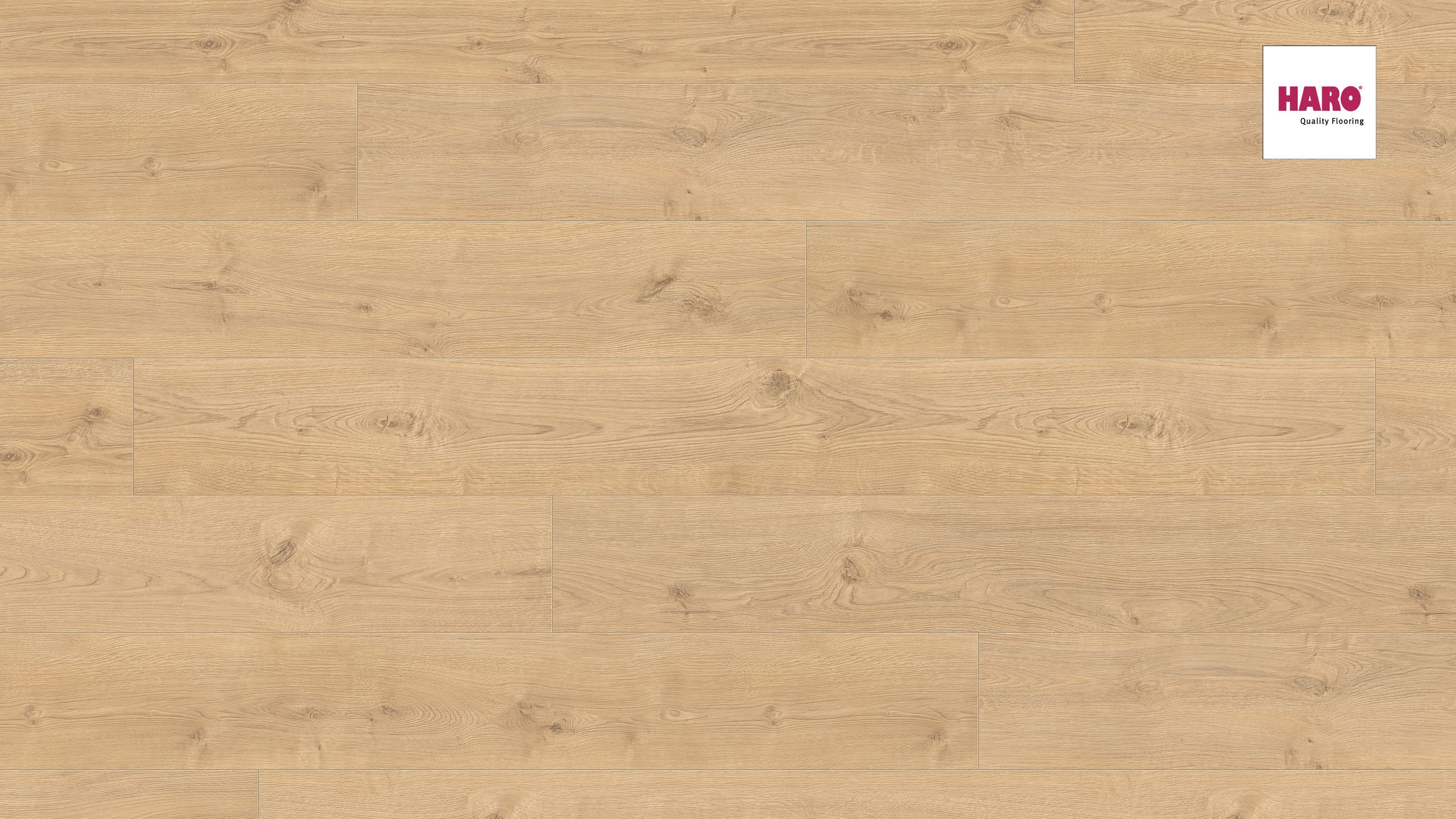 HARO Laminat Eiche Portland puro Landhausdiele 4V | Tritty 200 Aqua Gran Via | 2. Wahl | 23 m²-4018427448295
