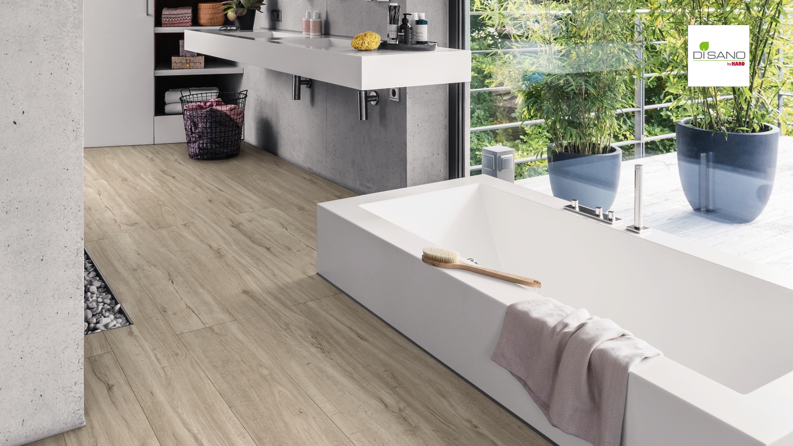HARO Designboden Eiche Glacier Landhausdiele XL | DISANO Classic Aqua | 2. Wahl | 28,5 m²-4018427409371