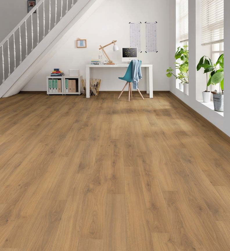 HARO Laminat Eiche Emilia Honig Landhausdiele | Tritty 100 Loft | 2.Wahl | 19 m²-4018427448127