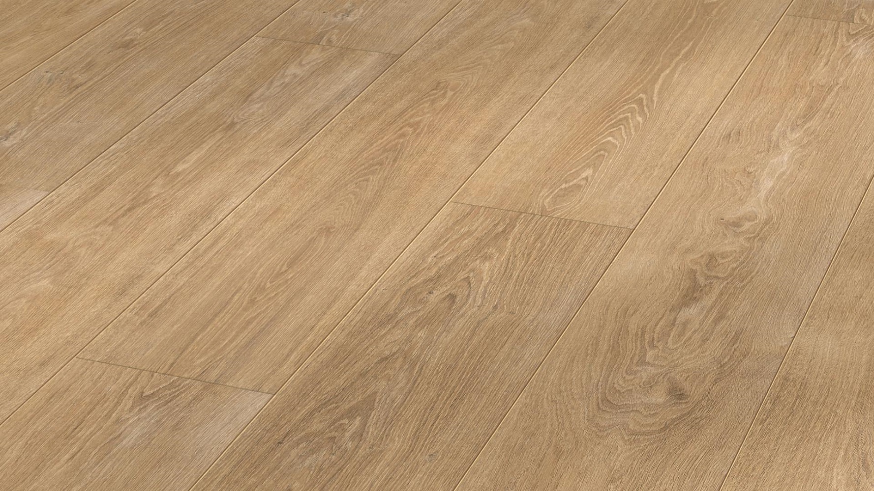 MEISTER Laminat Eiche toffee 6690 Landhausdiele 4-seitige V-Fuge | Twin-Clic-4011138976309