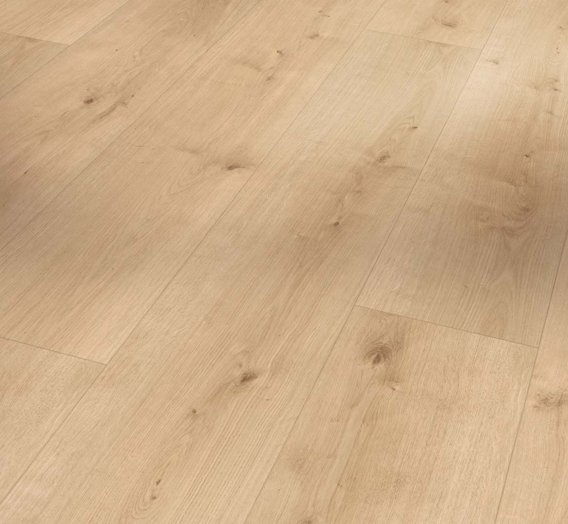 PARADOR Designboden Eiche Pure hell Holzstruktur Schlossdiele 4-seitige Fase | Modular ONE-4014809192473