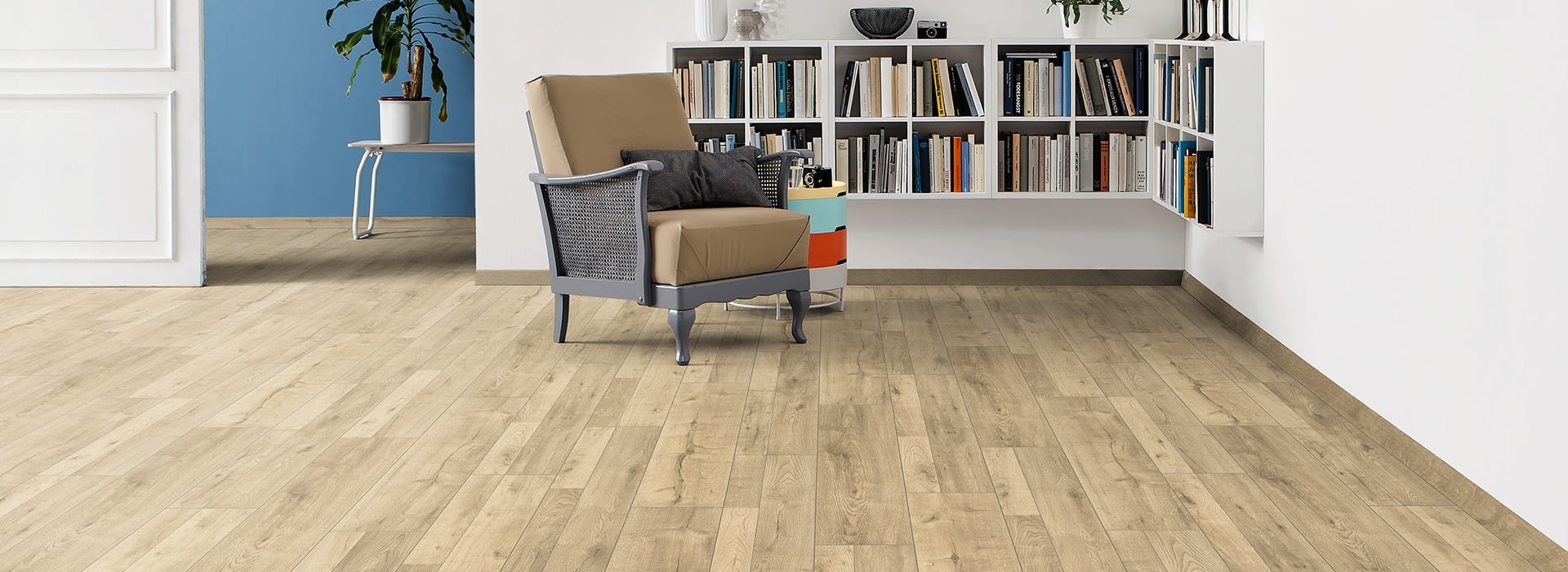 HARO Laminat Eiche Venezia soft matt Landhausdiele 4V | Tritty 100 | 2.Wahl | 14 m²-4018427400194