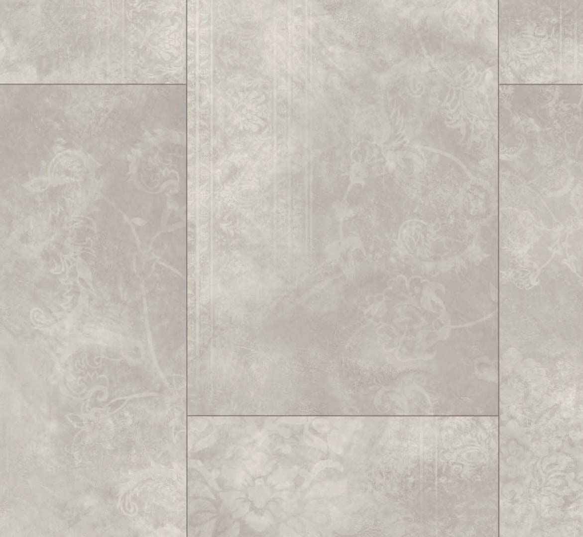 PARADOR Vinylboden Beton Ornament hellgrau Steinstruktur 4-seitige Fase | Modular ONE-4014809226734