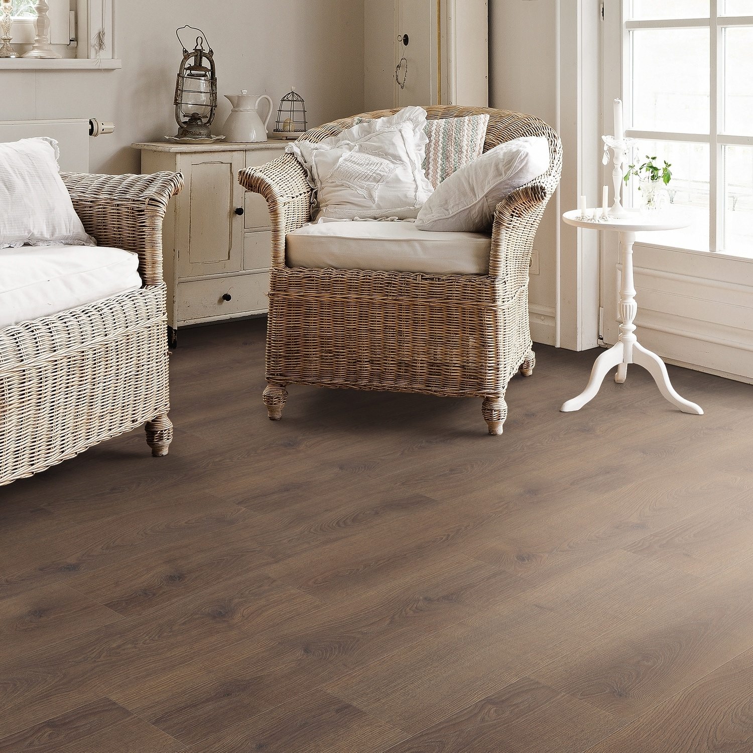 HARO Laminat Eiche Contura geräuchert Landhausdiele 4V | Tritty 100 | 2. Wahl | 24,5 m²-4018427448073