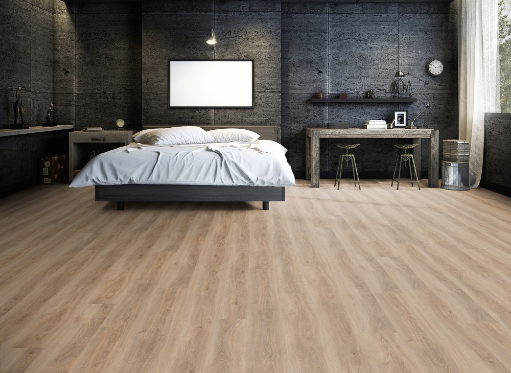 TER HÜRNE Vinylboden Eiche Malaga beigebraun Lange Landhausdiele G05 | Bright Choice Perform | 33 m²-4012853139918