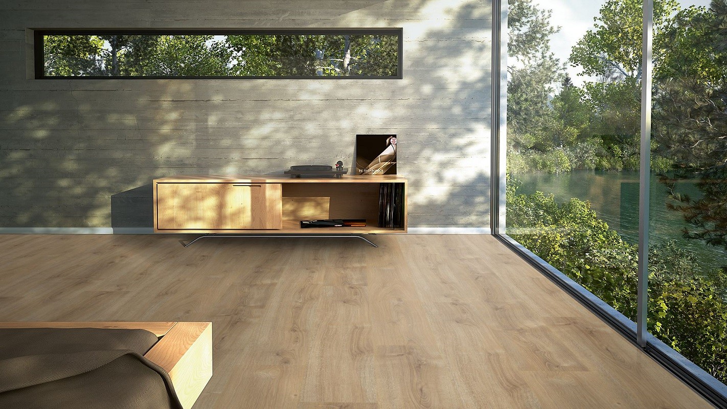 Vinyl Eiche Nova gekälkt Landhausdiele 4-seitige Fase | Eco Balance PUR-4014809174547
