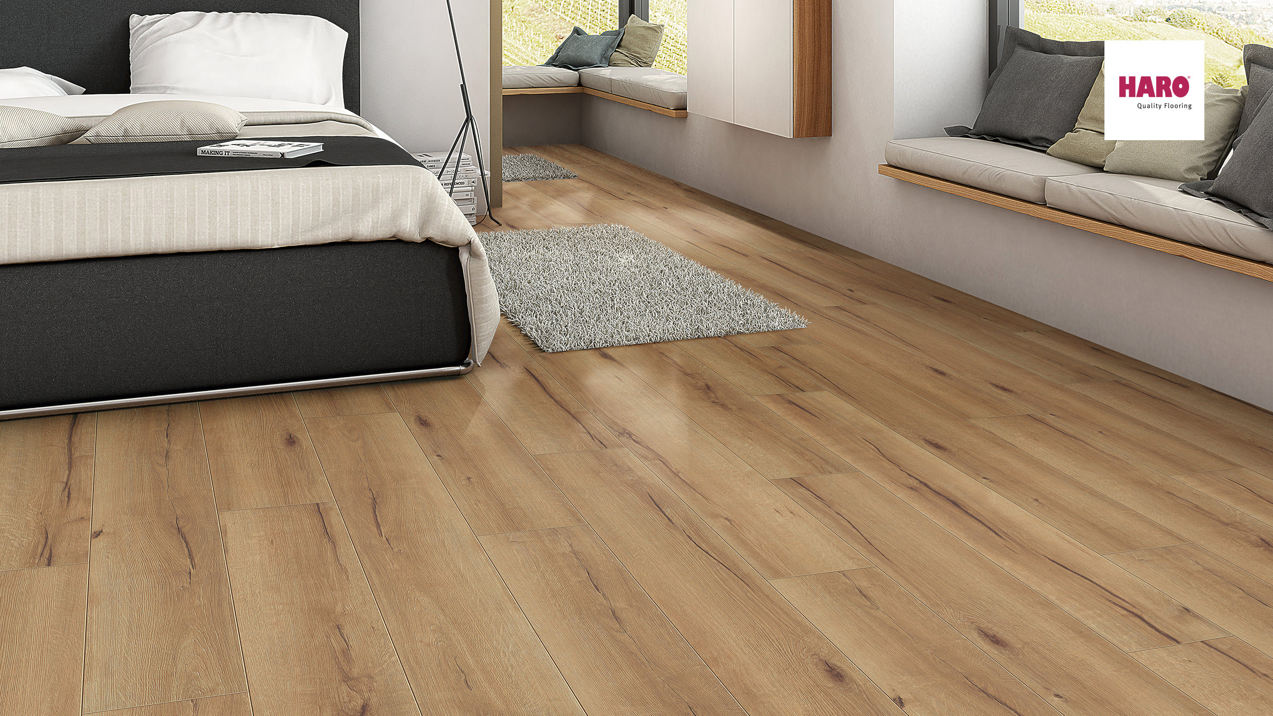 HARO Korkboden Arteo XL 4V Eiche italica natur permaDur | Corkett | 22 m²-4018427427214