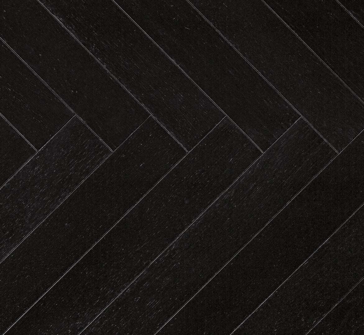 PARADOR Parkett Eiche schwarz Stab 4-seitige Minifase Fischgrät | Trendtime 3 | 25,5 m²-4014809172727