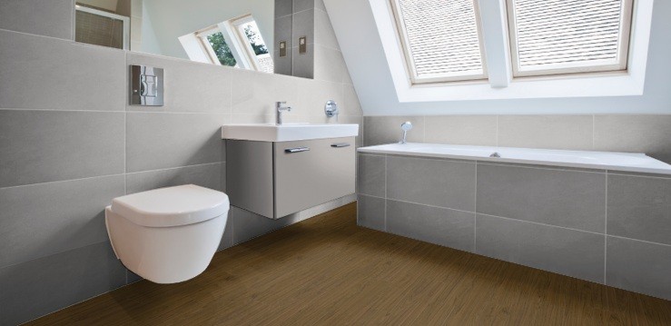 ALLURE LOCKING Vinylboden Kastanie Castano Struktur Landhausdiele mit V-Fuge | 10 m²-8715359163123