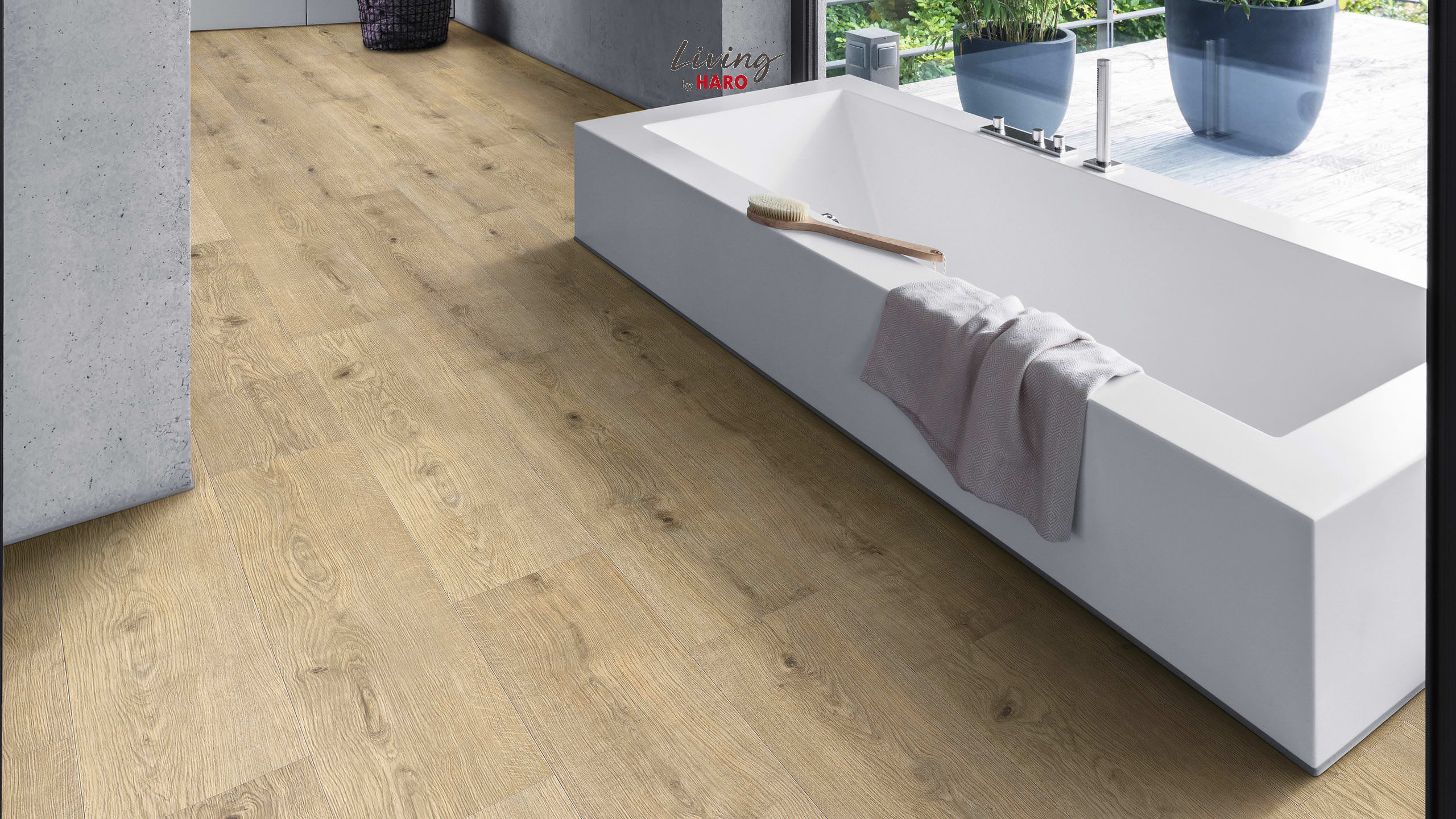 HARO Designboden Eiche Apulia puro Landhausdiele 4VM | DISANO SmartAqua | 2. Wahl | 15 m²-4018427484101