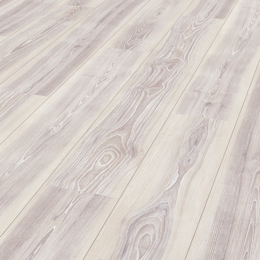 Laminat Ivory Ash Landhausdiele mit V-Fuge-4306517139742