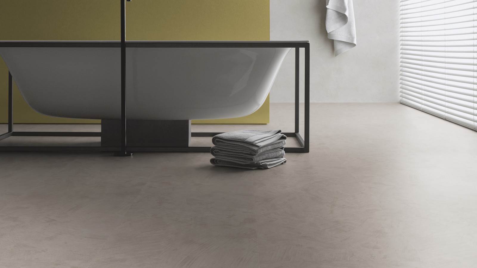 TER HÜRNE Vinylboden Beton Sydney mittelgrau J07 | Stone Choice Compact | 11 m²-4012853111006
