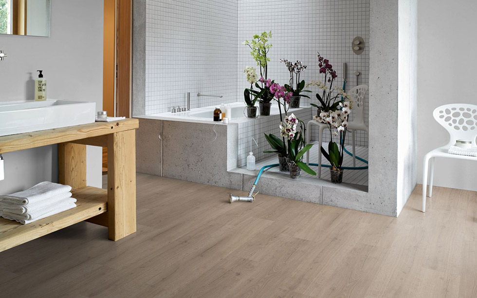 PARADOR Vinylboden Eiche Infinity grau Landhausdiele Lebhafte Struktur | Basic 4.3-4014809192084