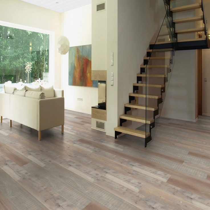 TER HÜRNE Design-Vinylboden Eiche Maike gebürstet Landhausdiele | Friends-4012853154416