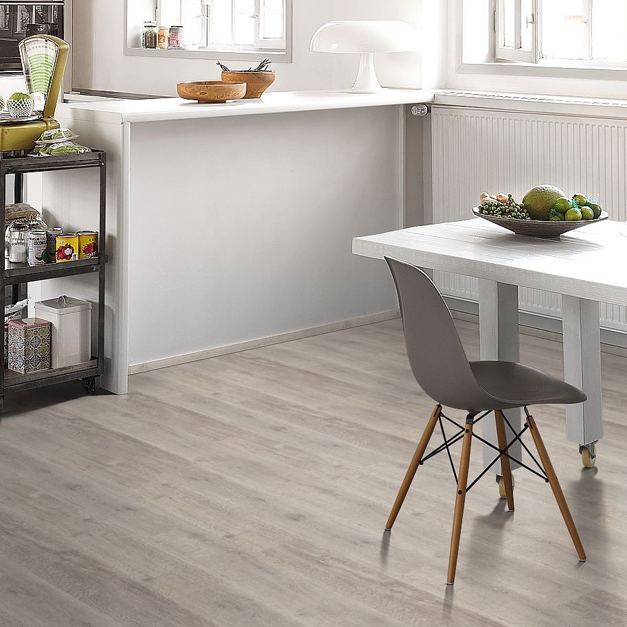 PARADOR Laminat Eiche graphitweiß Landhausdiele 4-seitige V-Fuge | Classic 1050 | 27 m²-4014809161813