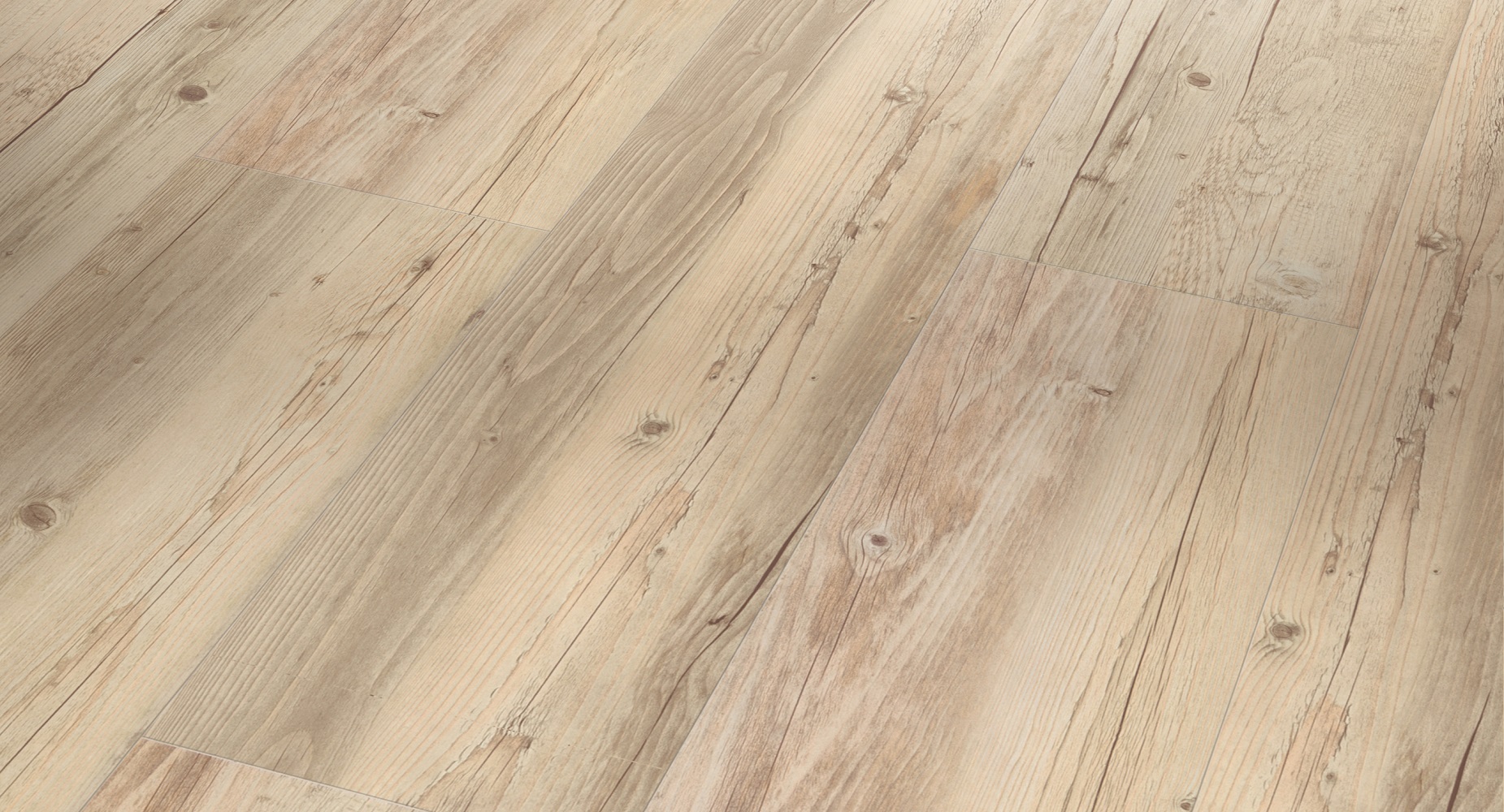 PARADOR Vinylboden Pinie weiß geölt Landhausdiele Sägeraue Struktur | Basic 30-4014809191803