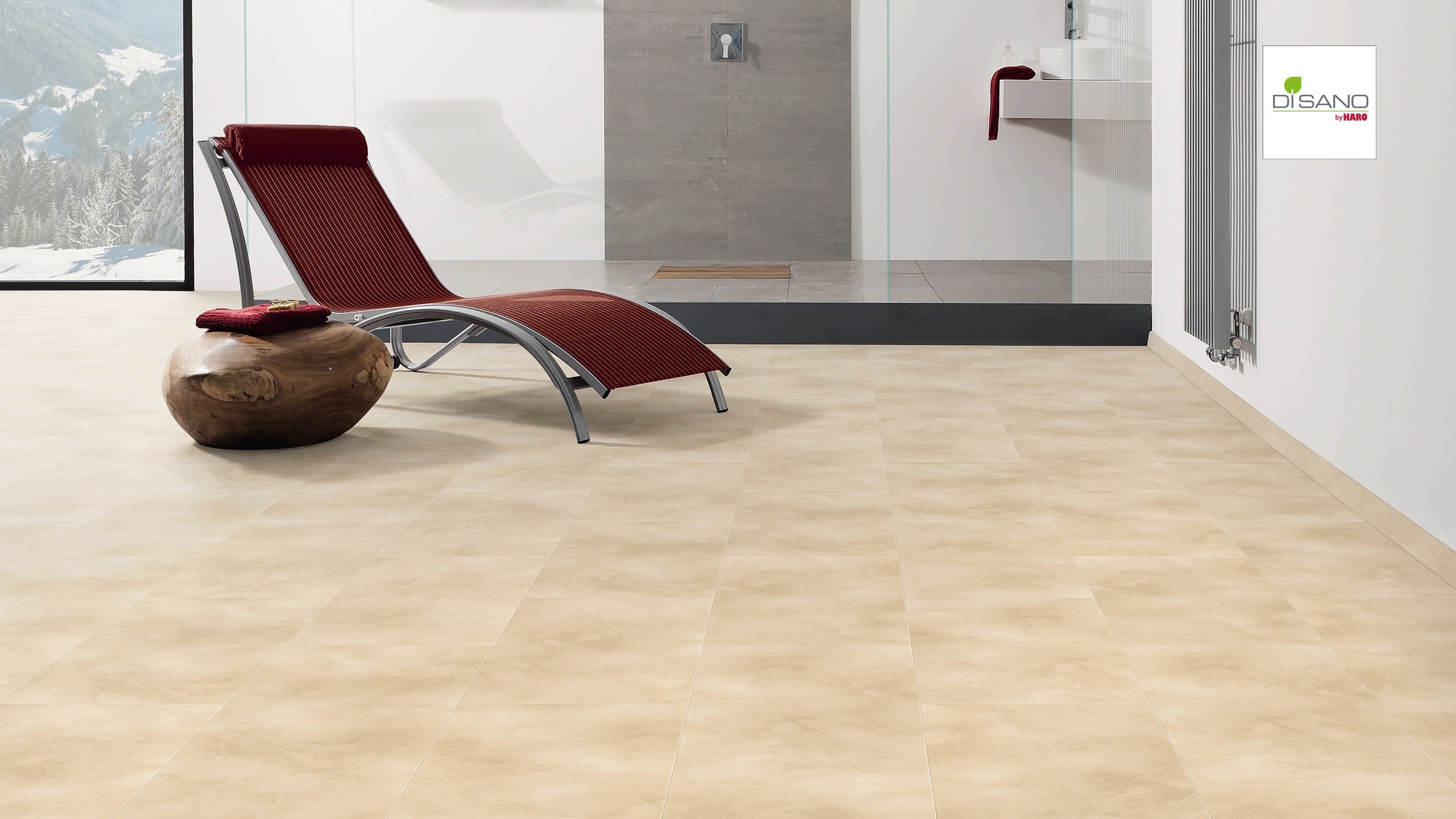 HARO Designboden 4VM Sandstein Steinstruktur | DISANO SmartAqua | Sonderedition | 25 m²-4018427459109