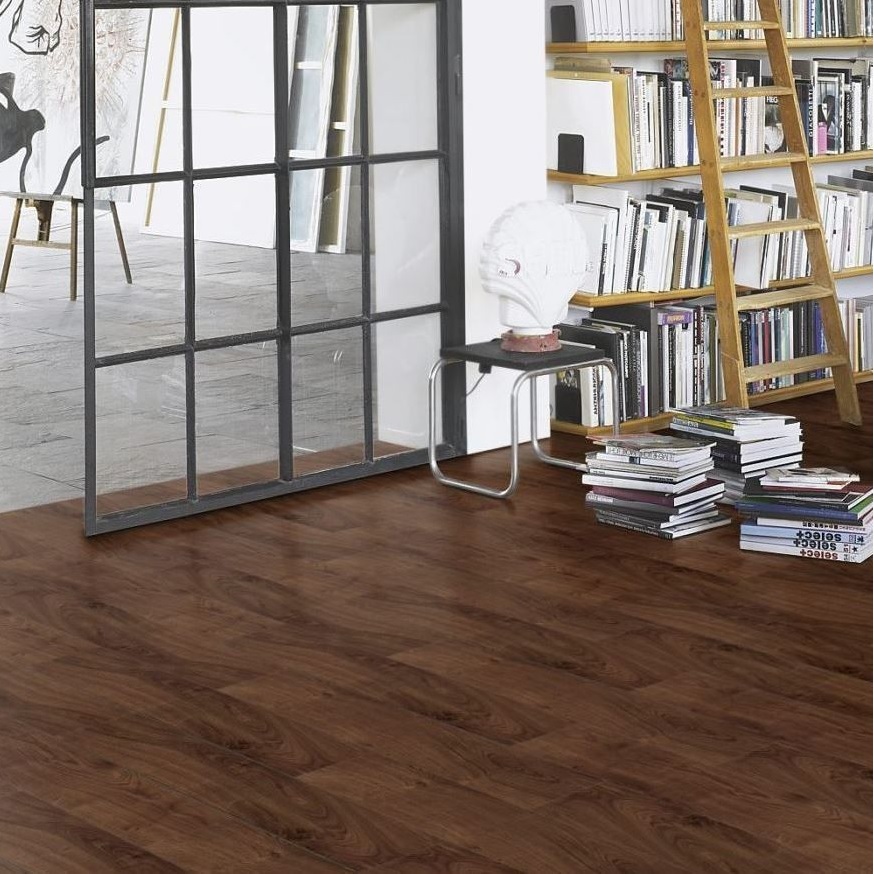 PARADOR Laminat Eiche geräuchert Landhausdiele Gebürstete Struktur | Basic 400-4014809202097 guenstig bei bodenverkauf.de kaufen PARADOR Laminat Eiche geräuchert Landhausdiele Gebürstete Struktur | Basic 400-4014809202097