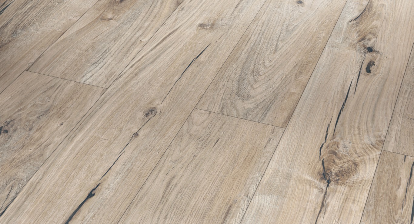PARADOR Laminat Eiche Century geseift Vinatgestruktur 2-seitige Mini-V-Fuge | Trendtime 1 | 21 m²-4014809150336
