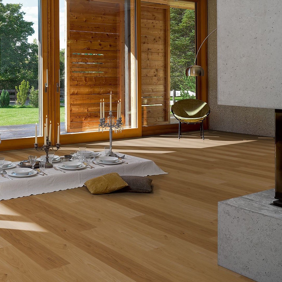 PARADOR Parkett Eiche Natur Landhausdiele 4-seitige Mini-V-Fuge | 21 m²-#