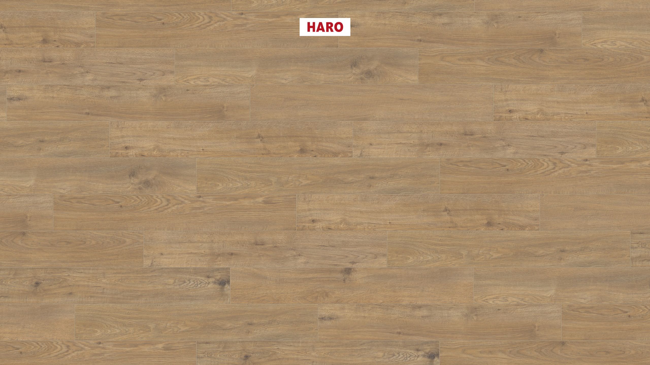 HARO Laminat Eiche Sicilia natur authentic matt Landhausdiele 4V | Tritty 200 Aqua | 2.Wahl | 15 m²-4018427426910