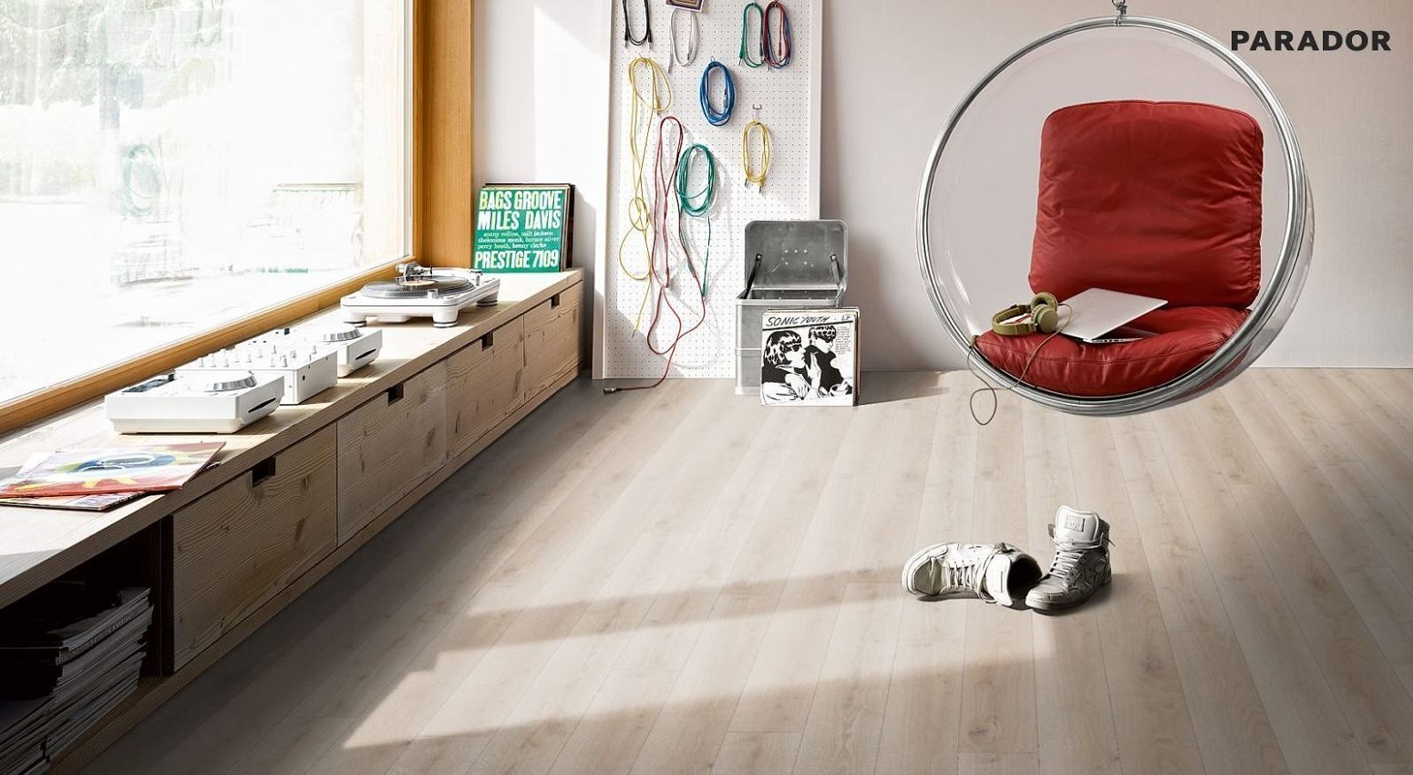 PARADOR Parkett Eiche Landhausdiele lackversiegelt matt weiß Weißpore | Basic 11-5 | 23 m²-4014809170679 PARADOR Parkett Eiche Landhausdiele lackversiegelt matt weiß Weißpore | Basic 11-5 | 23 m²-4014809170679