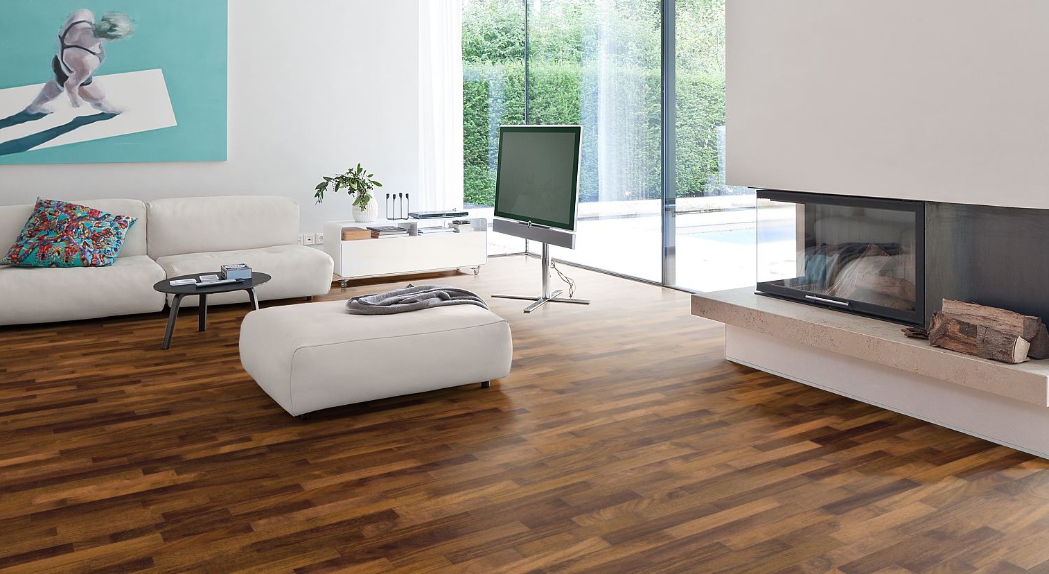PARADOR Parkett Iroko Schiffsboden 3-Stab lackversiegelt matt | 2.Wahl | 14 m²- PARADOR Parkett Iroko Schiffsboden 3-Stab lackversiegelt matt | 2.Wahl | 14 m²-