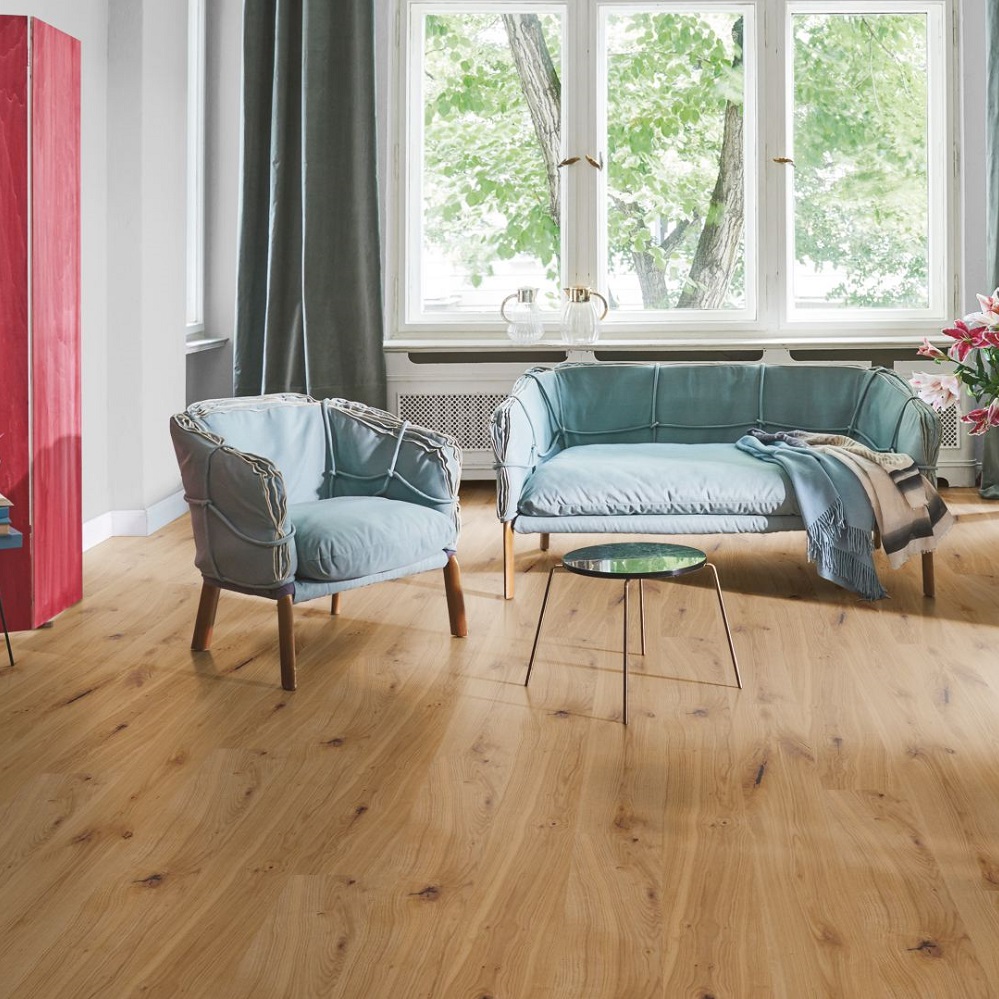 PARADOR Parkett Eiche Rustic Natural Landhausdiele lackversiegelt Minifase | Trendtime | 24 m²-4014809200789 guenstig bei bodenverkauf.de kaufen PARADOR Parkett Eiche Rustic Natural Landhausdiele lackversiegelt Minifase | Trendtime | 24 m²-4014809200789