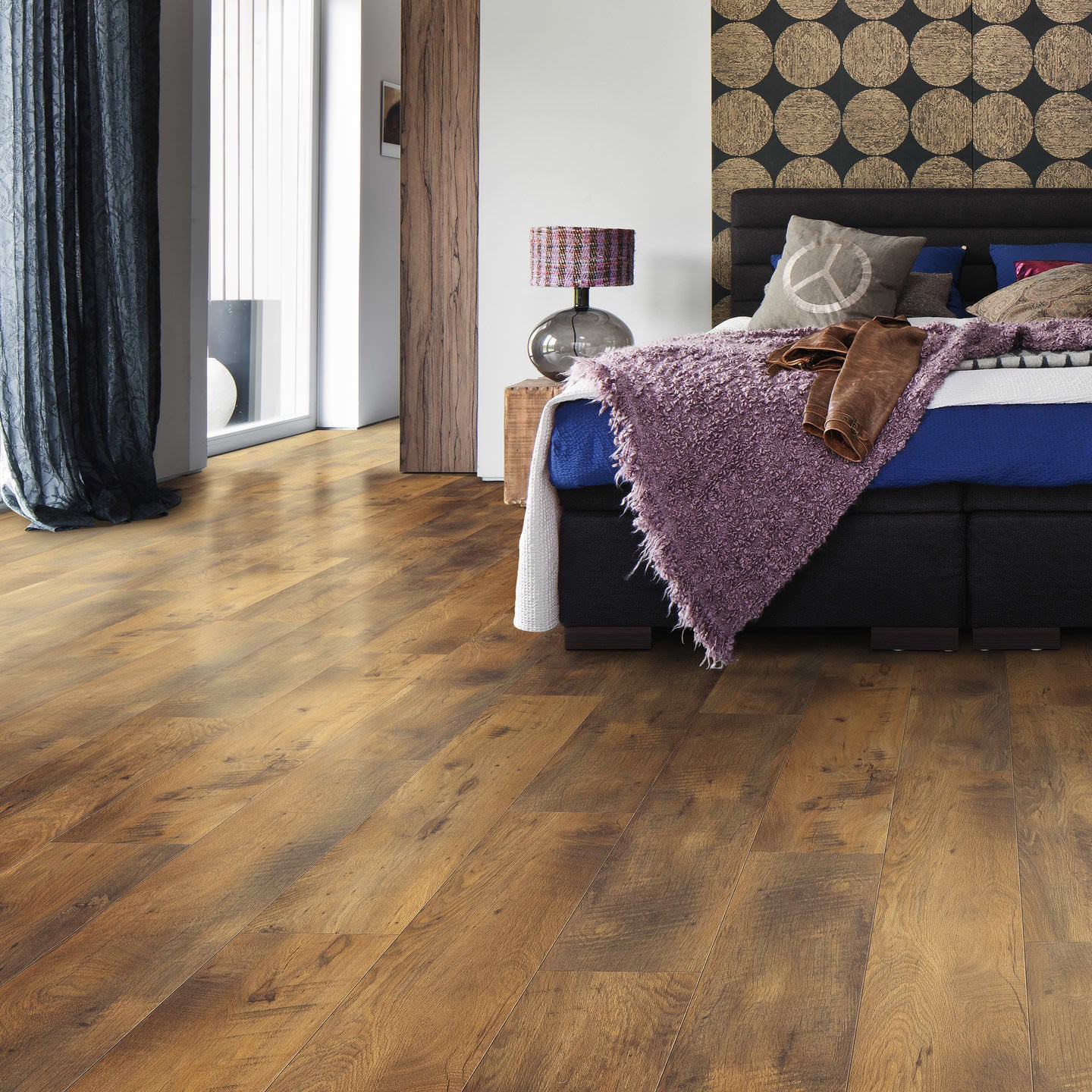 HARO Laminat Eiche Fattoria Landhausdiele 4V strukturiert matt | Living | 7 m²-4018427366728