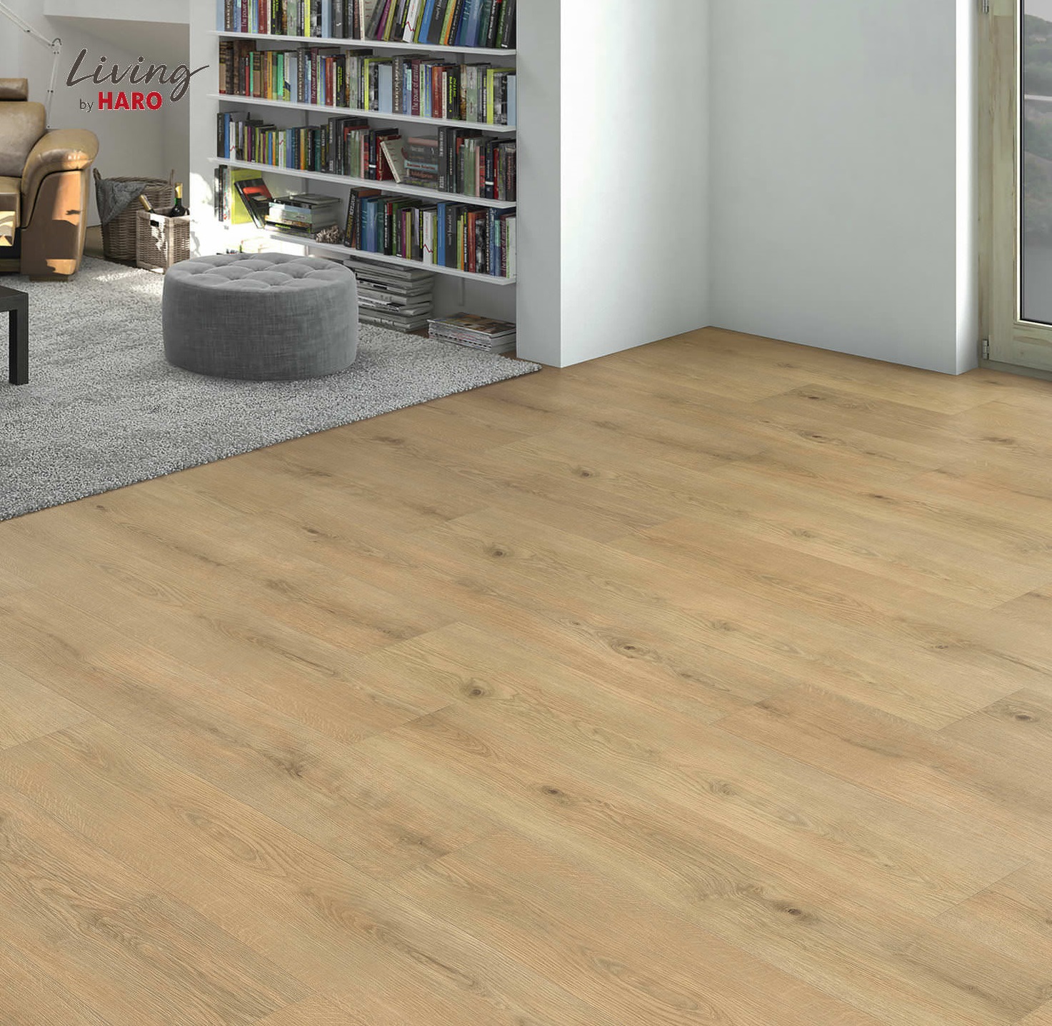 HARO Designboden Eiche Apulia puro Landhausdiele 4VM | DISANO SmartAqua | 2. Wahl | 15 m²-4018427484101