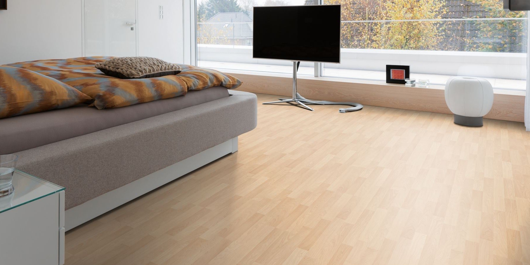 HARO Laminat Ahorn Classic Pore Schiffsboden 3-Stab | Tritty 75 | 2.Wahl | 23 m²-4018427310318