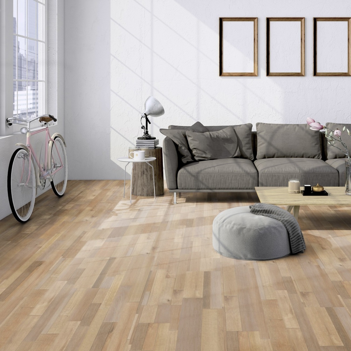 TER HÜRNE Design-Vinylboden Eiche Malmedy beige Mehrstab G07 | Bright Choice Compact | 30 m² TER HÜRNE Design-Vinylboden Eiche Malmedy beige Mehrstab G07 | Bright Choice Compact | 30 m²