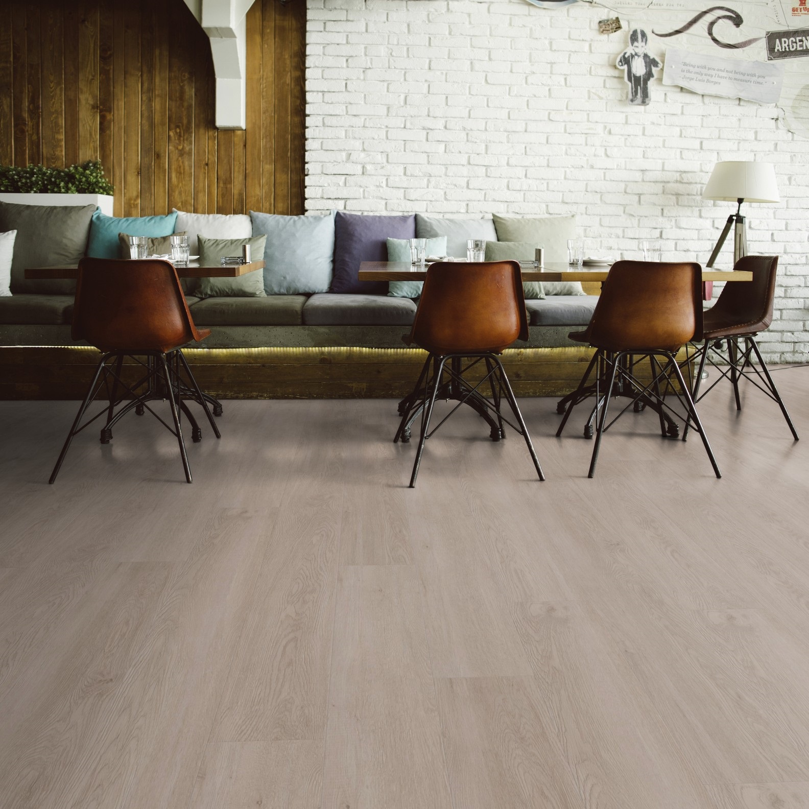TER HÜRNE Vinylboden Eiche Oslo braun Landhausdiele F07 | Pure Choice Compact-4012853110696