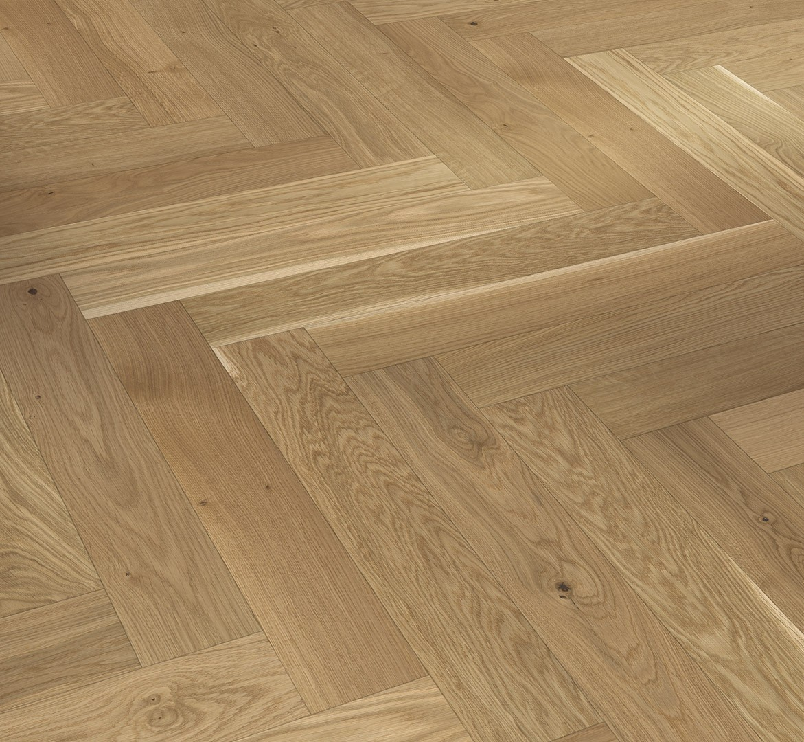 PARADOR Parkett Eiche Oslo Stab Stab Fischgrät naturgeölt plus 4-seitige Minifase | Trendtime 3