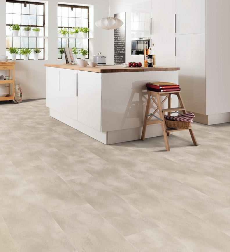 HARO Designboden Piazza 4V Beton hell Steinstruktur | DISANO SmartAqua | 2. Wahl | 10 m²-4018427443221