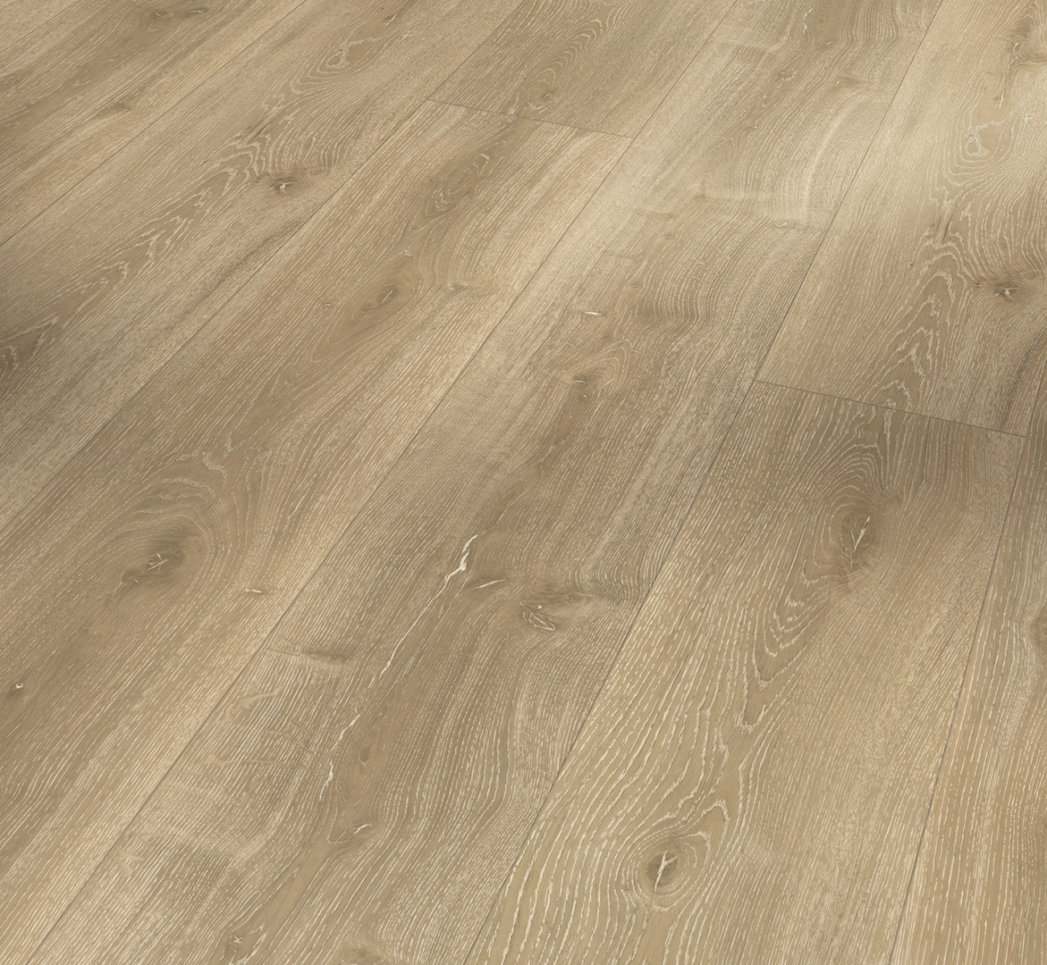 PARADOR Vinylboden Eiche Royal hell gekälkt Schlossdiele 4-seitige Fase | Trendtime 6 | 13 m²-4014809237556