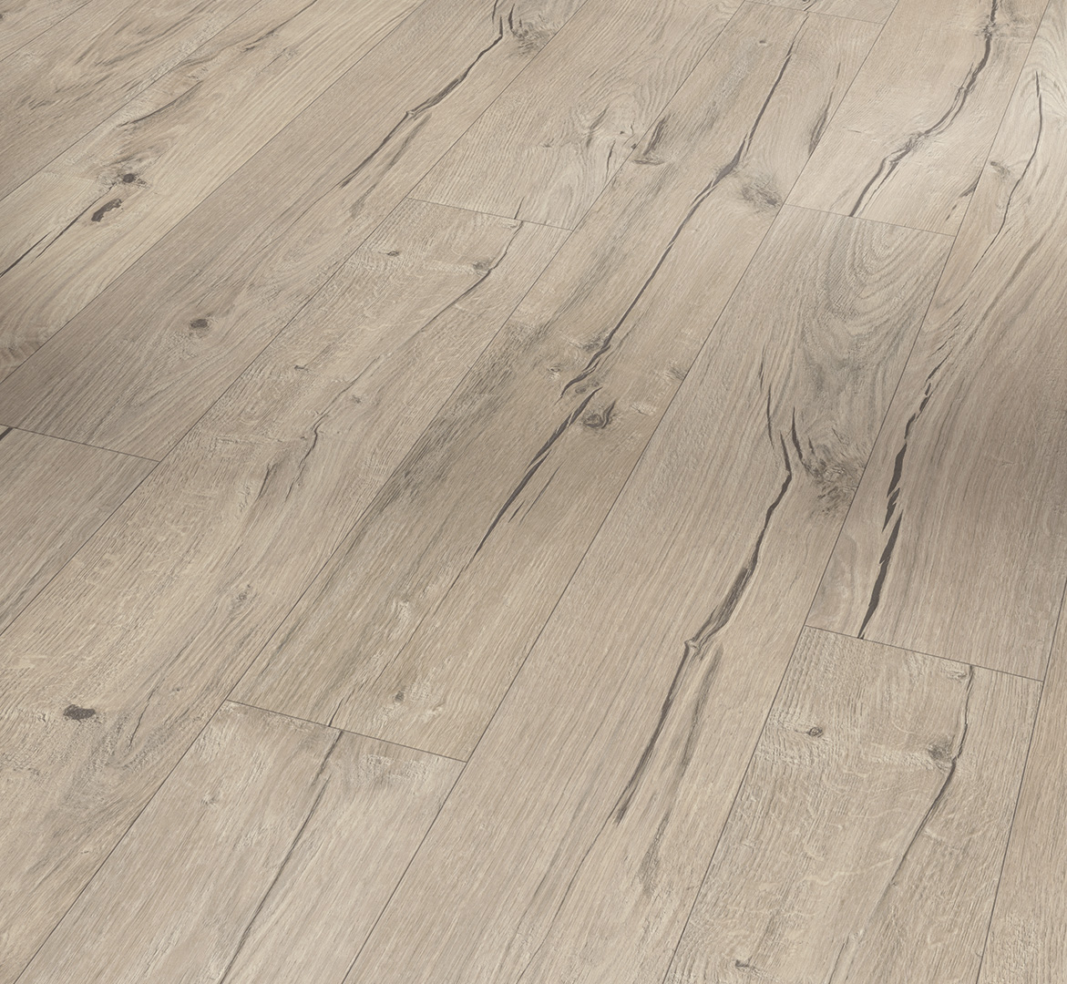 PARADOR Laminat Eiche Century geseift Vinatgestruktur 4-seitige V-Fuge | Trendtime 1-4014809150329