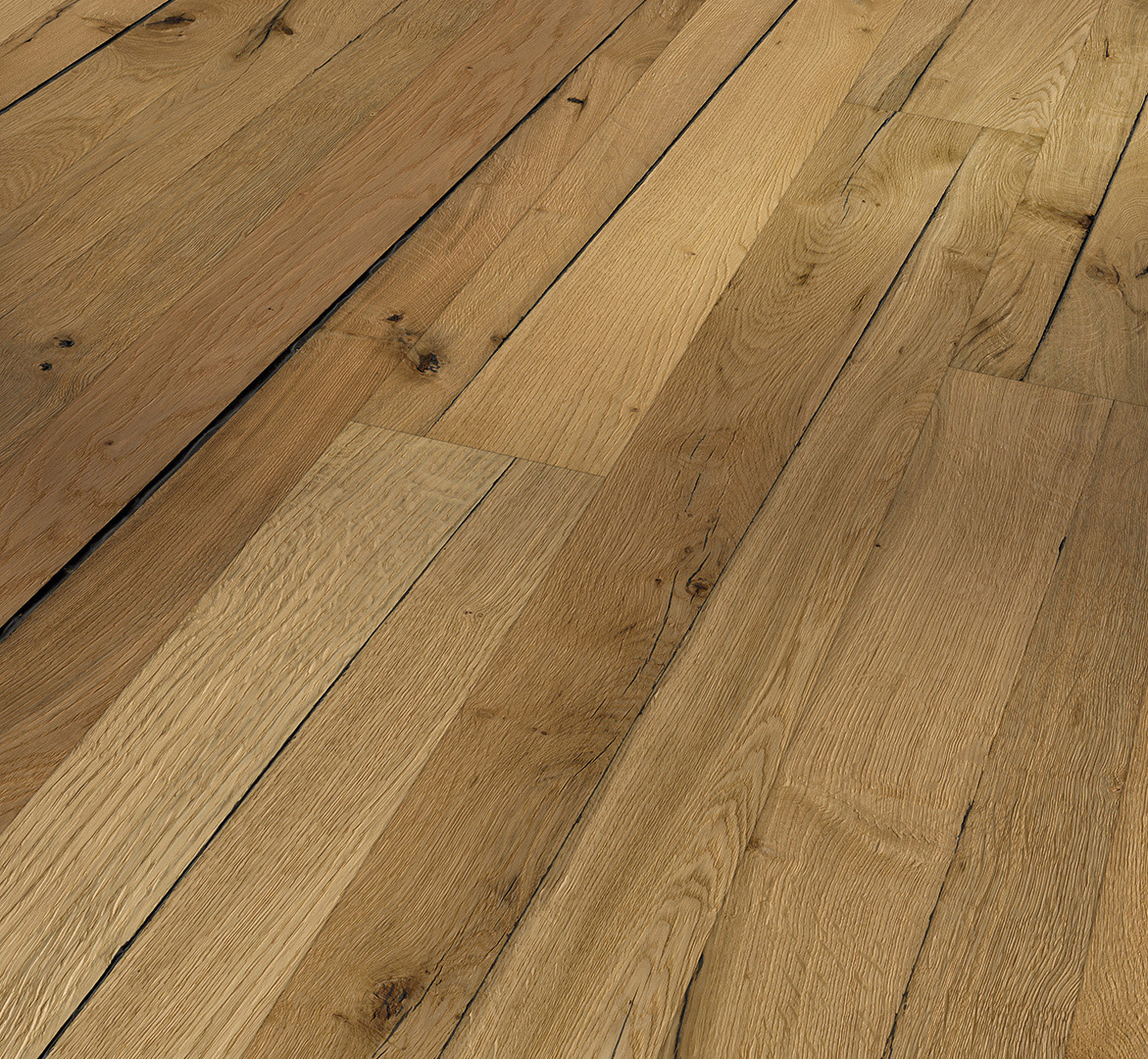 PARADOR Parkett Eiche Tree plank Landhausdiele naturgeölt plus | Trendtime 8 | 2. Wahl | 19 m²-#
